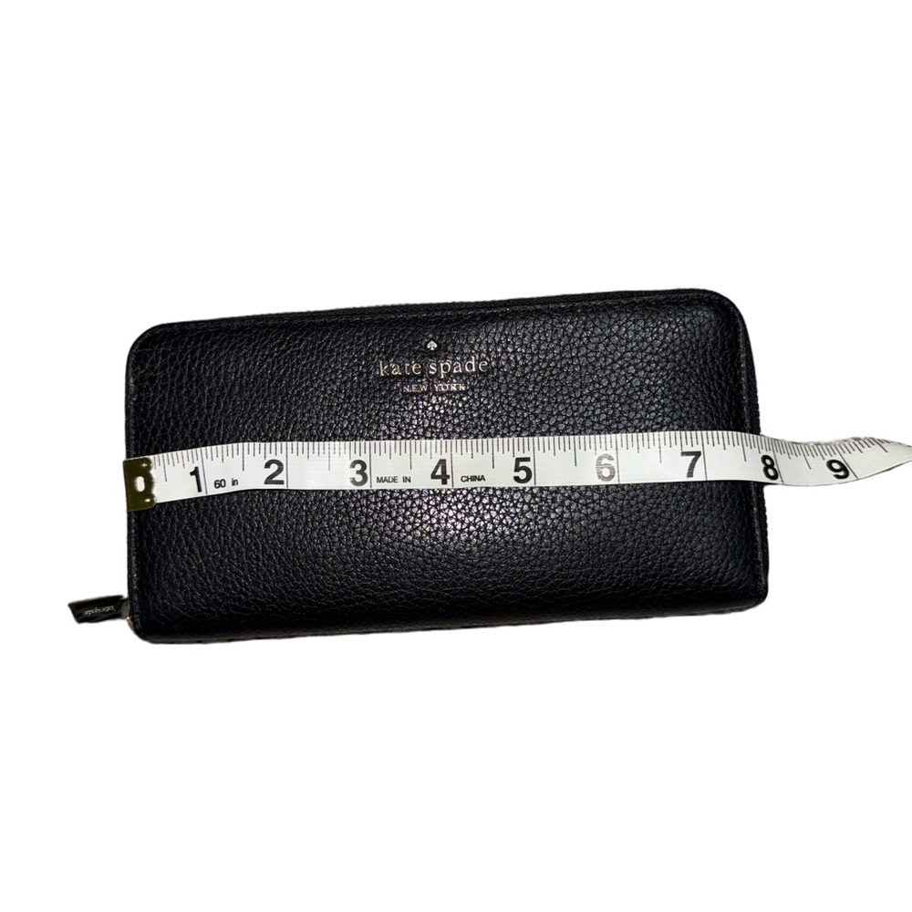 Kate Spade Black Zip Wallet - Picture 5 of 6